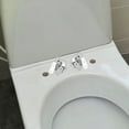 thumbnail image 6 of Toilet Lid Hinge Soft Closing Seat Hinges Cover Fitting Seats Tank Bolts Zinc Alloy, 6 of 6