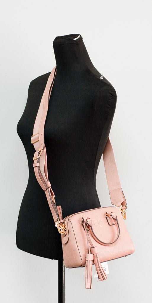 Tory Burch Thea Mini Bucket Backpack, Pink Moon, Style 137409