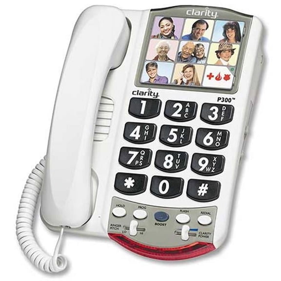 Clarity 76593 Photo Phone P300 Amplified Phone