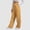 Yellow, variant on Women's Petite Cotton Sweatpants with Pockets and 29-Inch Inseam for Athletic Wear
