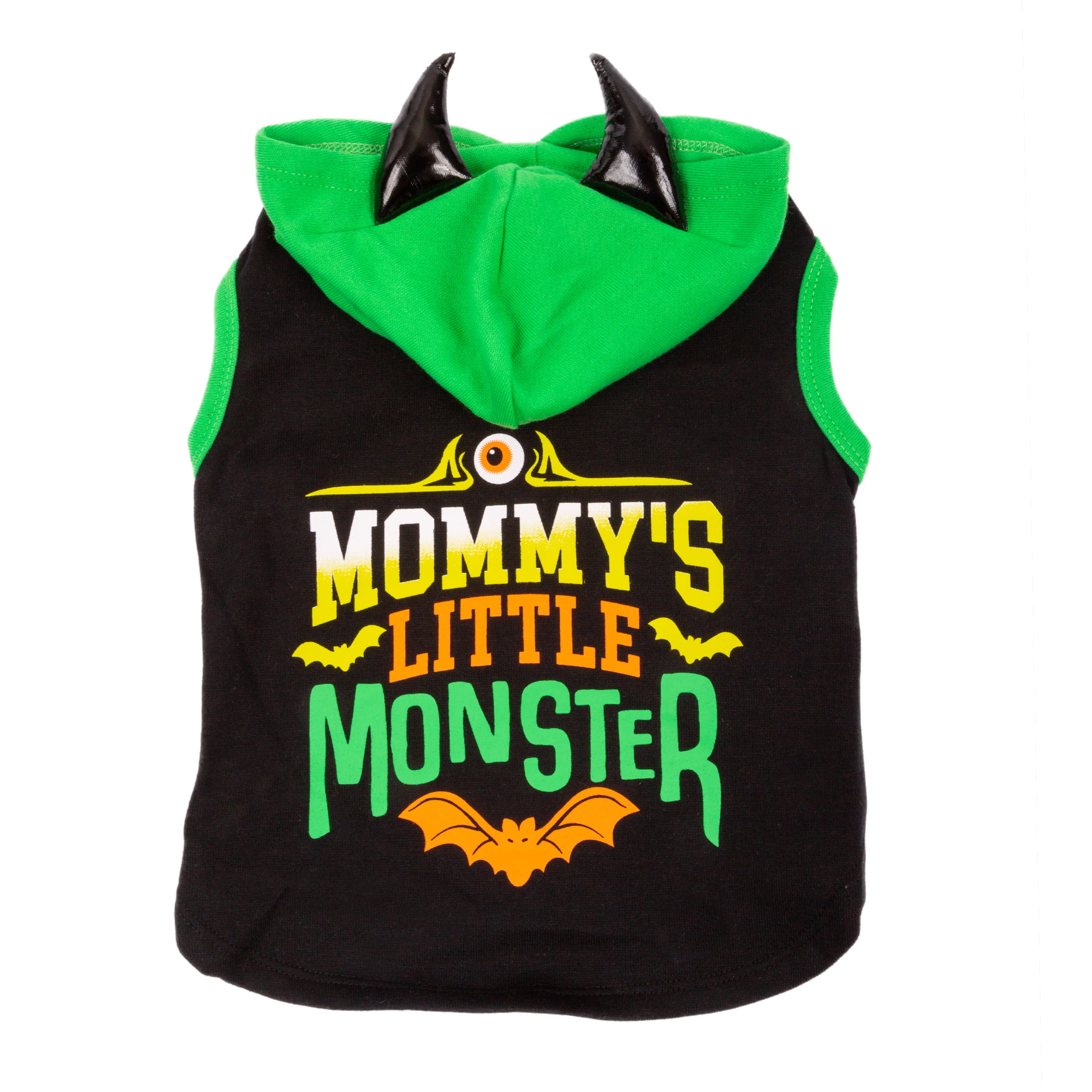 Way to Celebrate Green Mommy`s Little Monster Dog Hoodie, Size