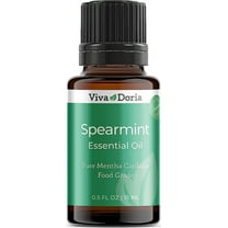 Viva Doria Spearmint Essential Oil, 15 ml (0.5 fl oz) – Food Grade, 100% Pure, Natural Oil for Aromatherapy