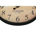 thumbnail image 3 of Monarch Specialties I 9053 - Clocks, 20" Round, Wall Clock, Antique Brown, Transitional, 3 of 4