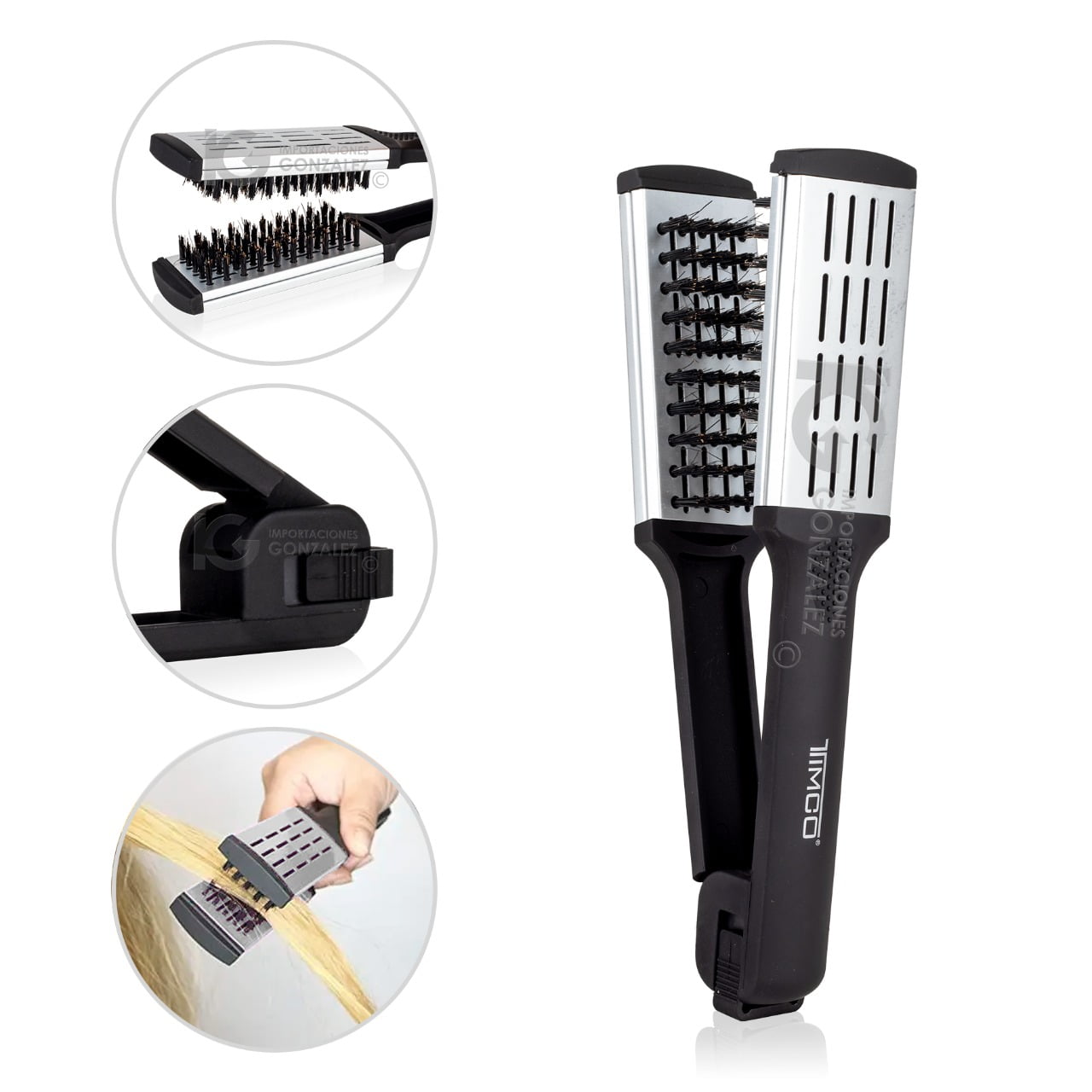 Para El Cabello Cepillo De Plancha Cepillo Tipo Plancha De Cabello