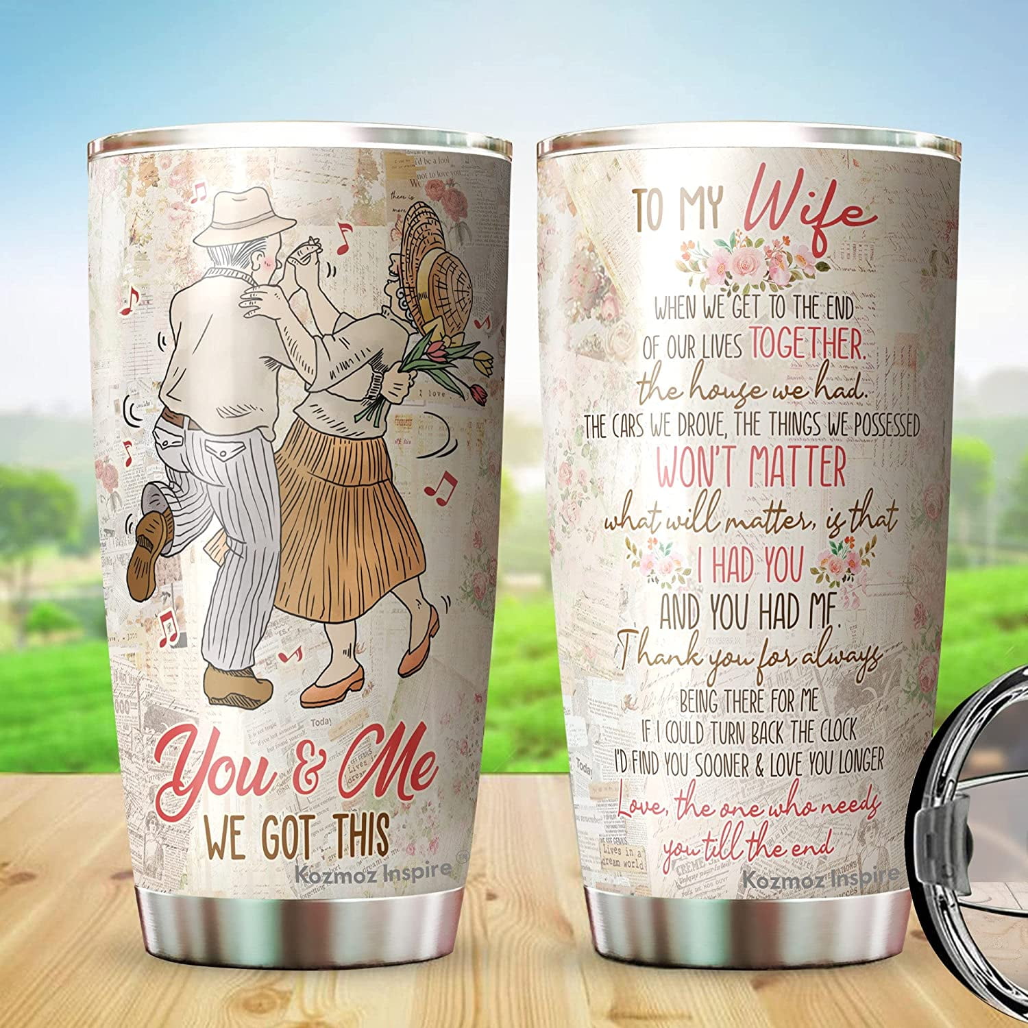 Can Cooler Gift For Wife You And Me We Got This Koozie On Anniversary -  Sandjest