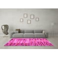 thumbnail image 3 of Ahgly Company Indoor Square Southwestern Pink Country Area Rugs, 4' Square, 3 of 4