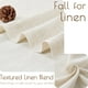thumbnail image 4 of Cortinas de cocina Jinchan de lino beige, 60 x 70 cm, 2 paneles, 4 of 9