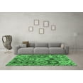 thumbnail image 3 of Ahgly Company Indoor Rectangle Oriental Emerald Green Modern Area Rugs, 7' x 10', 3 of 4