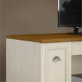 thumbnail image 3 of Kingfisher Lane L Shaped Desk with Hutch in Antique White - Engineered Wood, 3 of 7