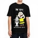 thumbnail image 1 of Camiseta de gran tamaño de Peanuts, Charlie Brown y Snoopy, camisetas de algodón, camiseta The World Will Adjust para camisetas de manga corta para hombres, 1 of 4