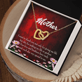 thumbnail image 3 of To Mom Thank You Mother Inseparable Necklace, 3 of 20
