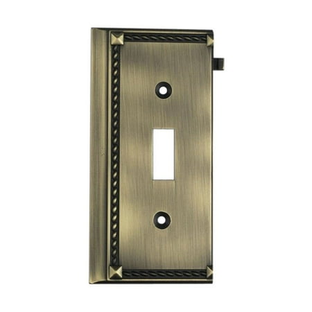 Brass Elk - Elk Lighting Clickplates End Plate in Antique Brass
