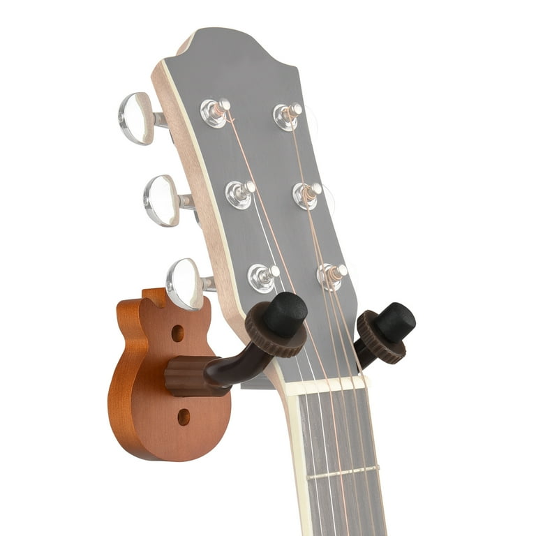 Wood guitar online wall hanger