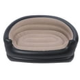 thumbnail image 1 of Inflatable Chair PVC Velvet Water Proof Comfortable Blow Up Couch Outdoor Picnic, 1 of 7
