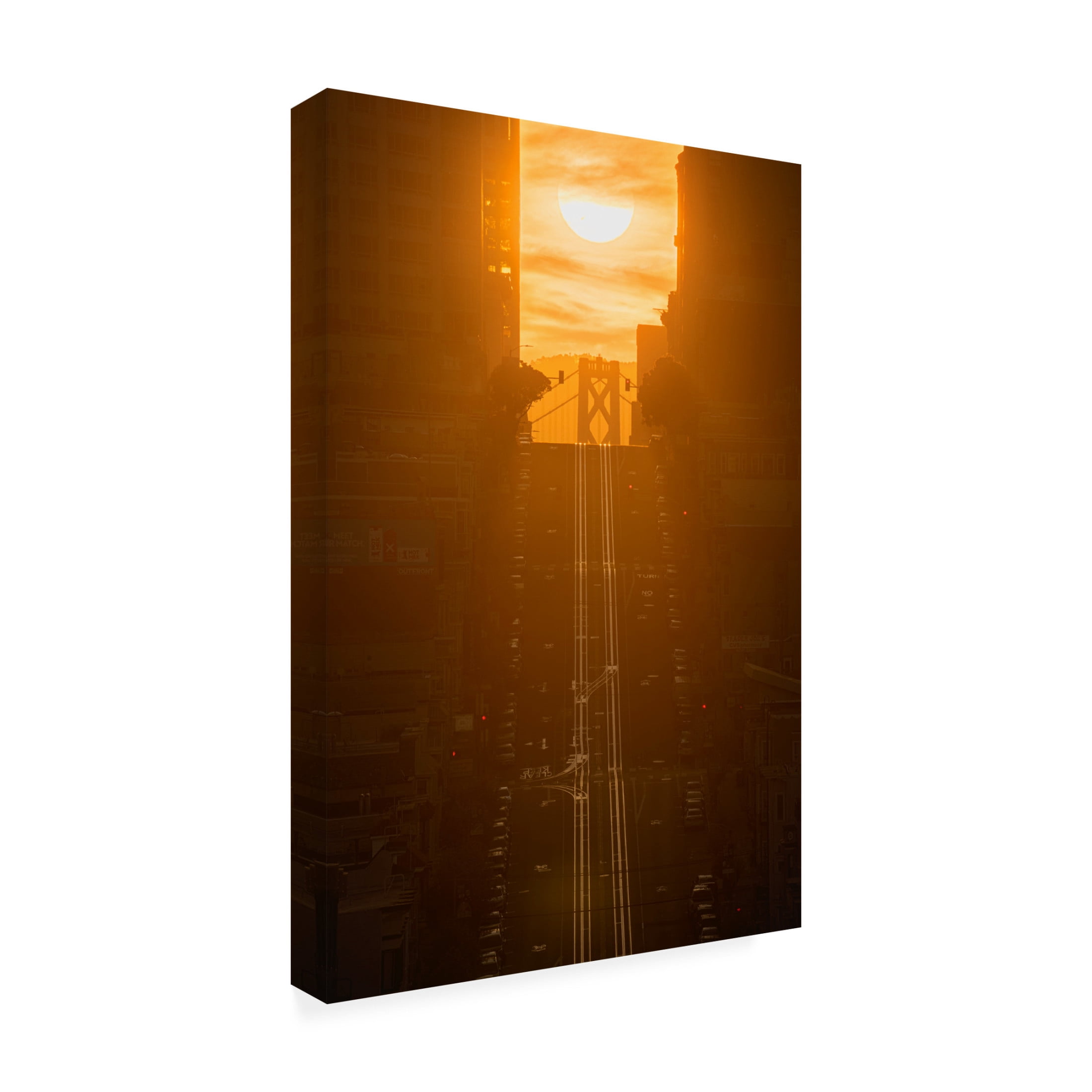 Trademark Fine Art Chengming   California Henge Canvas Wall Art