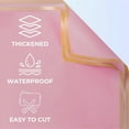 thumbnail image 5 of 40 Sheets Flower Wrapping Paper with 4 Rolls Flower Ribbons ,Pink, 5 of 5