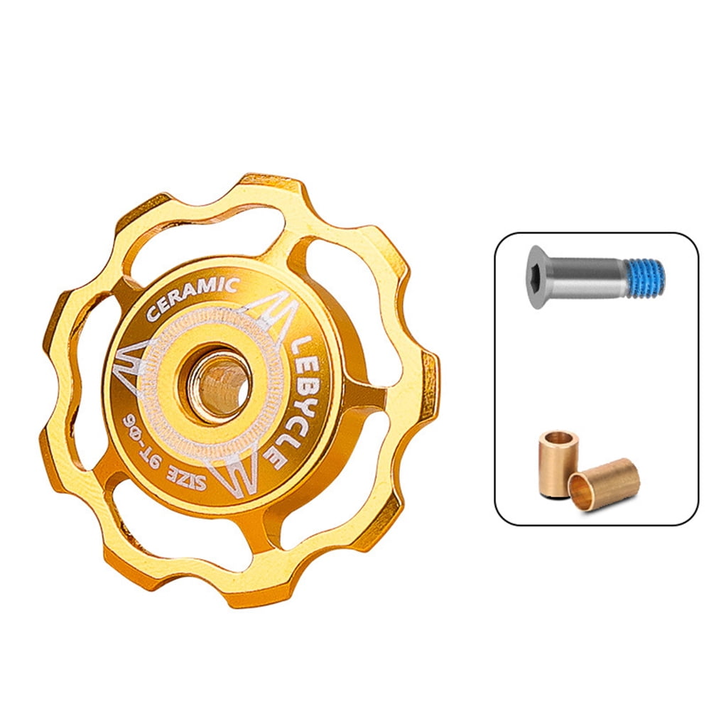 Bicycle Wheel Chain Rear Derailleur Sealed Bearings Pulleys Guide Mtb