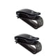 thumbnail image 1 of 2 uds gafas de sol Clip para visera gafas de sol soporte para gafas de lectura de coche almacenamiento de sombrilla negro, 1 of 5