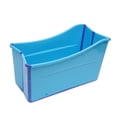 thumbnail image 4 of Portable Bathtub Inflatable Water Tub Folding Adult Spa Bath Bucket Indoor Blue, 4 of 13