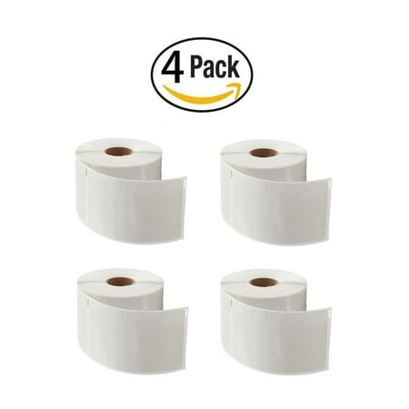 Perf Thermal Transfer Labels - Two Pack Of 4x6? DYMO Shipping Label Rolls || 220 4x6? Labels Per Roll || 2 Pack Compatible With DYMO Model 1744907 || Thermal Transfer Printing With DYMO 4XL Printer