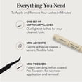 thumbnail image 4 of Kit de extensiones de pestañas Pro Lash SoftWear Mini Clusters, 4 of 8