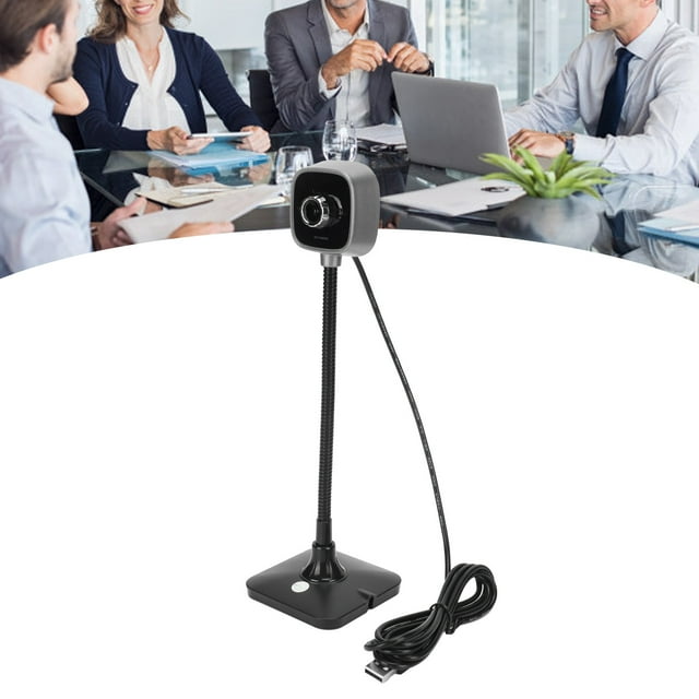 Caméra Web pour PC, Caméra USB Plug And Play avec Micro Intégré Full HD pour Diffusion en Direct pour Vidéoconférence