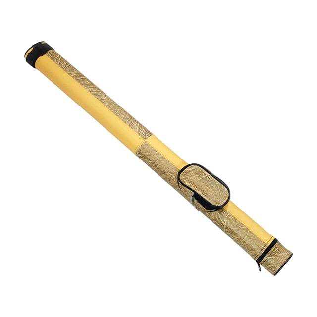 Estuche para taco de billar Bolsa de almacenamiento para taco de billar Bolsa de almacenamiento protectora Bolsa de taco de billar de cuero PU ligero shamjiam Estuche para taco de billar
