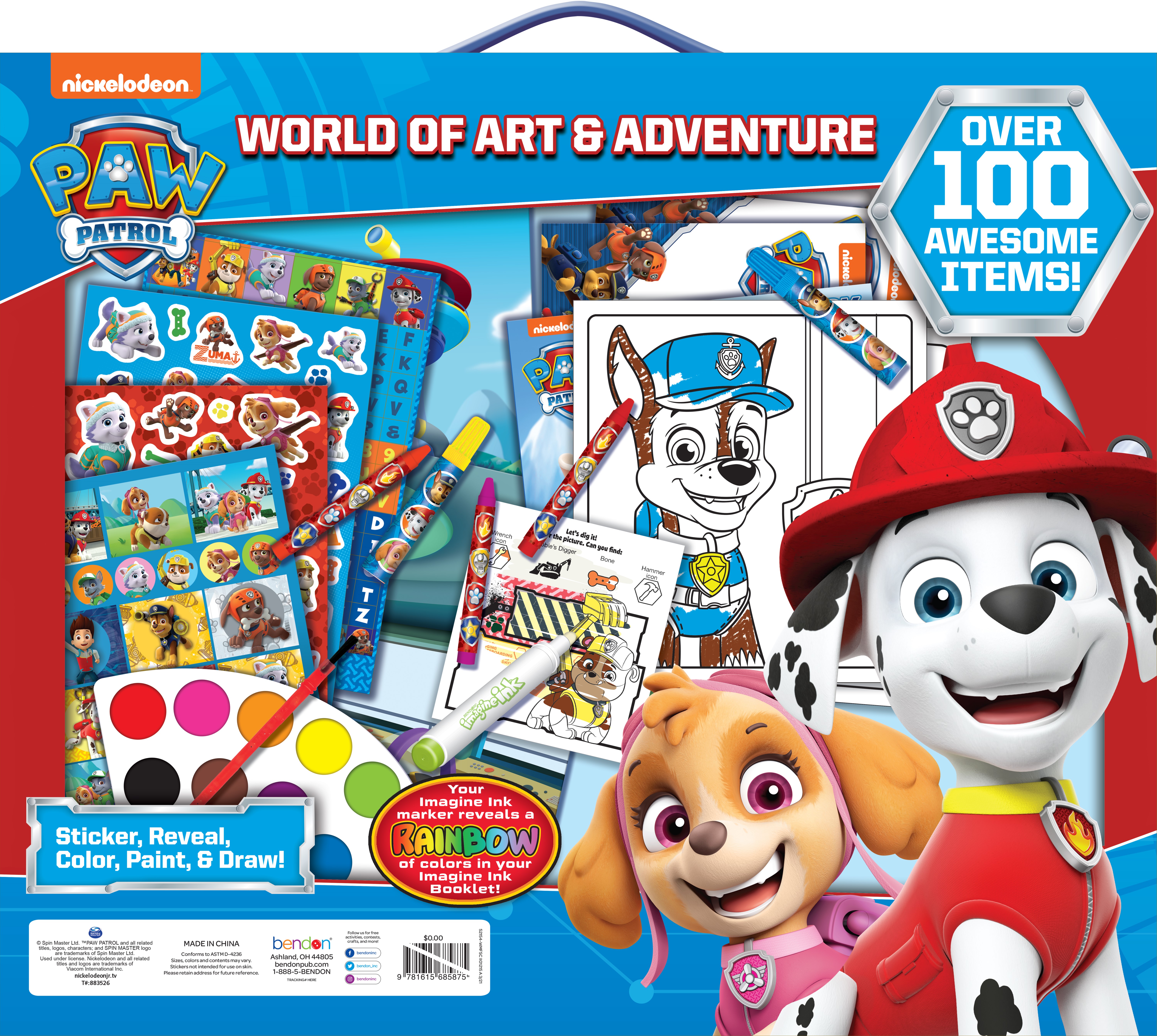 PAW Patrol World Of Art & Activity Kit with an Imagine Ink Book - image 2 of 8