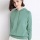 thumbnail image 5 of Suéter de otoño e invierno para mujer, novedad de 2024, jersey liso de manga larga con capucha, jerséis de punto holgados e informales de moda coreana para mujer, 5 of 5