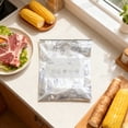 thumbnail image 4 of Set of 10 Reusable Sealable Storage Bags, Leak Proof Food Saver Bags for Lunch and Snacks, Eco Friendly Bags with Zipper Seal, Ideal for Fridge and Travel 11x9Inch, 4 of 7