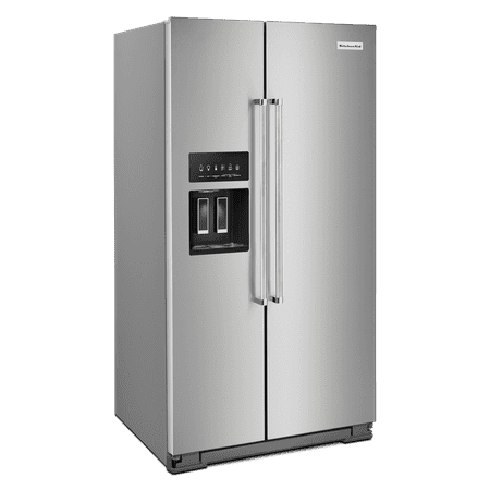 KitchenAid - 24.8 Cu. Ft. Side-by-Side Refrigerator - Stainless steel