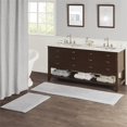 thumbnail image 2 of Tapis de Bain Réversible en Coton de Transition Madison Park 24x72 en Gris, 2 of 9