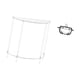 thumbnail image 5 of Mesa Auxiliar De Vidrio Acrílico Con Tapa En Forma De Calabaza, Mesita De Noche Delgada Para Espacios Pequeños, Decoración De Sala De Estar, Plato De Dulces Transparente, Tazón Para Servir, 5 of 8