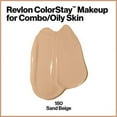 thumbnail image 2 of Revlon ColorStay Liquid Foundation Makeup for Combination/Oily Skin SPF 15, Longwear Medium-Full Coverage with Matte Finish, Sand Beige (180), 1.0 oz, 2 of 3
