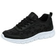 thumbnail image 1 of Guttear Running Shoes Women Arch Support Non Slip Work Shoes Breathable Knit Upper Lightweight Shoes, 1 of 8