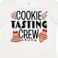 thumbnail image 4 of Inktastic Christmas Cookie Tasting Crew with Holiday Cookies Boys or Girls Toddler T-Shirt, 4 of 5