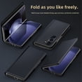 thumbnail image 4 of Para Funda de Cuero Funda de Cuero para Teléfono Pantalla Plegable Ultrafina Funda de Cuero Lisa con Tapa Funda Protectora, 4 of 5