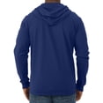thumbnail image 3 of Fruit of the loom Men's and Big Men's Soft Jersey Full Zip Hooded Jacket, 3 of 6