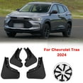 thumbnail image 2 of Custom MudFlap For Chevrolet Trax 2024, No Drilling Splash Guards Mud Guards Decorative Accessories, 4pc Tire Protector Fenders -black, 2 of 7