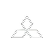 Genuine OE Mitsubishi Emblem - 7415A111 Fits select: 2011-2017,2020-2021 MITSUBISHI OUTLANDER SPORT