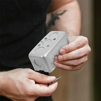 HOMEMAXS 2pcs Wall Mounted Electrical Box For Power Outlets And Switches Designed For Use Metal Enclosure, Single Gang