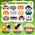 thumbnail image 3 of Safari Party Favor Set, 158 Pieces for 12 Kids, Jungle Safari Birthday Supplies With Wild Animal Goodie Bags, Gift Bag Fillers, Pinata Stuffers, 3 of 7