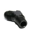 thumbnail image 3 of (one) AN8 8AN Male to 3/8NPT Male 45 Degree Fuel Oil Gas Line Fitting Adapter, 3 of 6