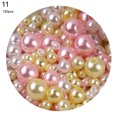 thumbnail image 1 of 150Pcs/Bag 3-8mm Faux Pearl Beads Perforated Jewelry Making Accessories Plastic Earring Necklaces Imitation Pearls for Home, 1 of 8