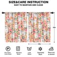 thumbnail image 2 of Blackout Kids Curtains,Shih Tzu Dog and Floral Childrens Insulated Curtains Set Of 2,Bedroom Essentials,Toddler Room Decor 42x54in(106x137cm), 2 of 4