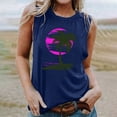 thumbnail image 2 of Bogo Womens Summer Tops Casual Dressy Organic Cotton White Tank Top Women Tunic Tops For Women 2025 Cotton Fitted V Neck T Shirts For Women, 2 of 5