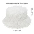 thumbnail image 3 of Winter Striped Knitted Hat, Edgeless Curled Design for Outdoor Warmth, Thick Woolen, 3 of 9