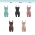 thumbnail image 4 of Vogacara Body Body Ropa interior Control Corsés Butt Compression Undershirt Shapers Slimmer Belly Pants Posparto Sin costuras Moldeadores de cintura Albaricoque Vogacara CE015281-05, 4 of 6