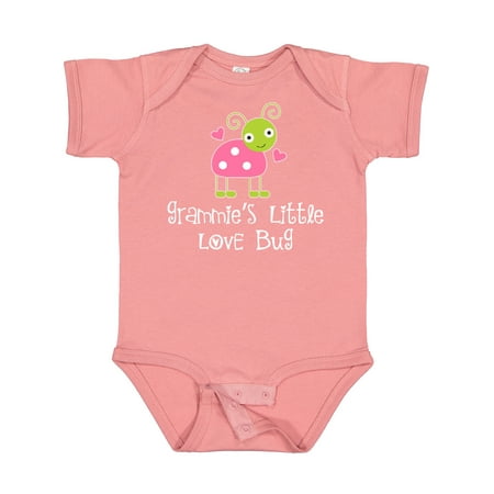 

Inktastic Grammie Valentines Day Ladybug girls Girls Baby Bodysuit