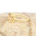 thumbnail image 2 of Cushion Morganite Ring 14k Yellow Gold Morganite Gemstone Solitaire Wedding Ring, 2 of 4
